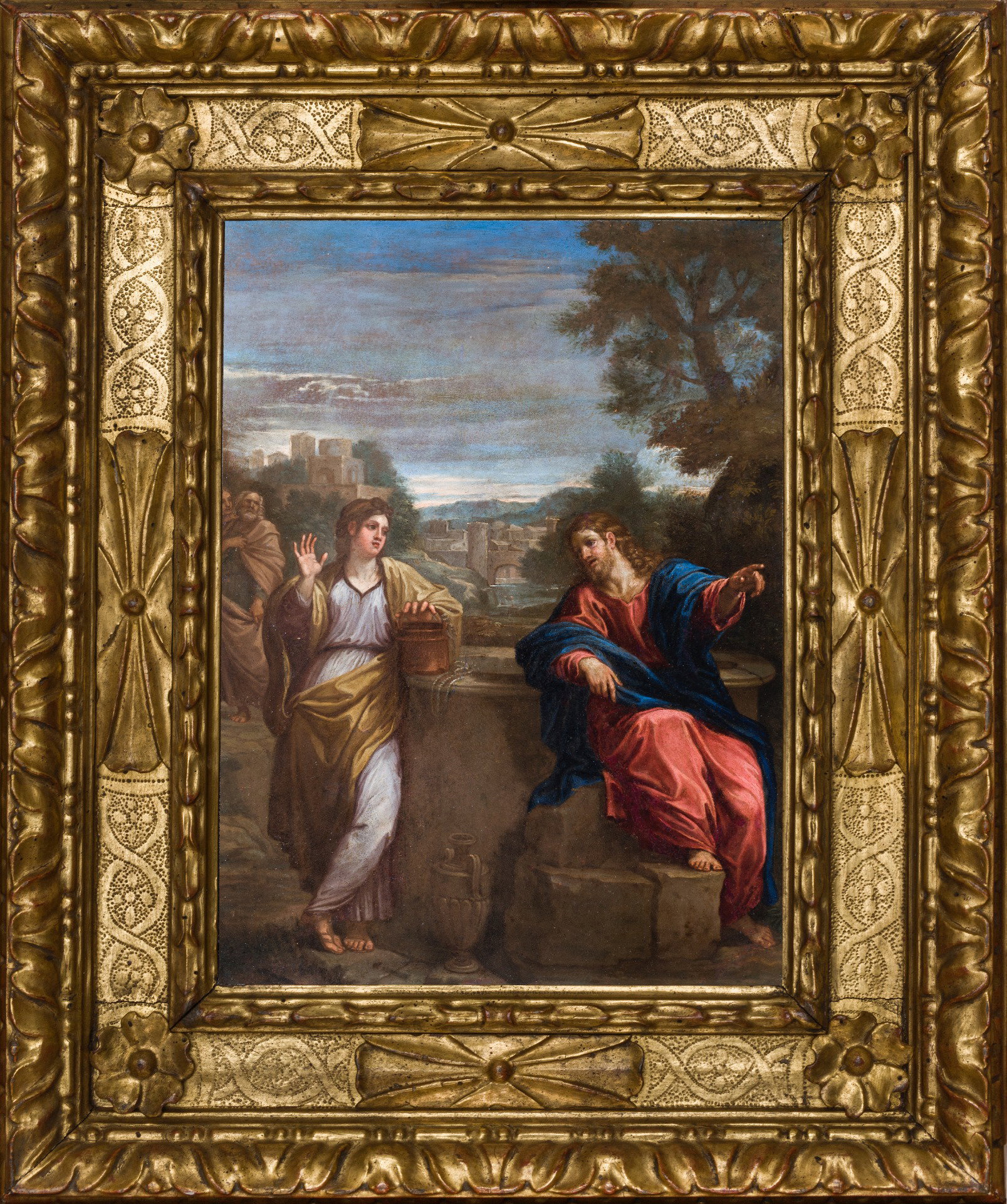 Francesco Albani (Bologne, 1578 - Bologne, 1660) - « La Samaritaine »
